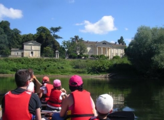  Familienausflug auf der Dordogne im Perigord